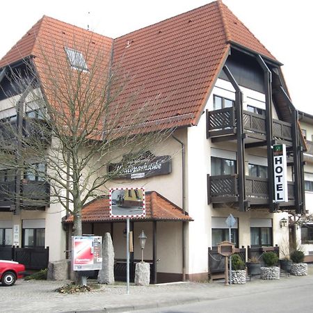 Hotel Waldparkstube Bad Schonborn Exterior foto