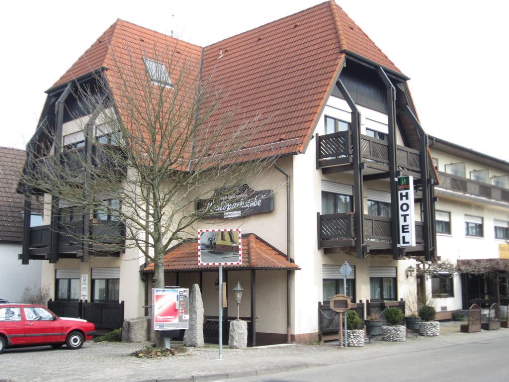 Hotel Waldparkstube Bad Schonborn Exterior foto
