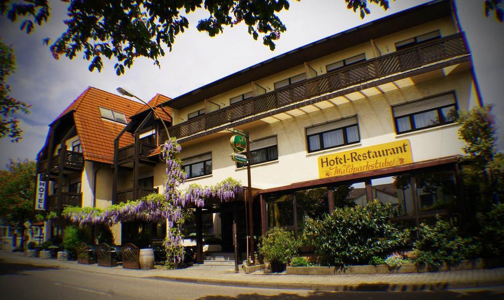 Hotel Waldparkstube Bad Schonborn Exterior foto